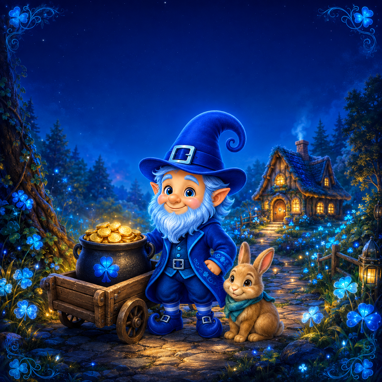 Blue's magical woodland adventure